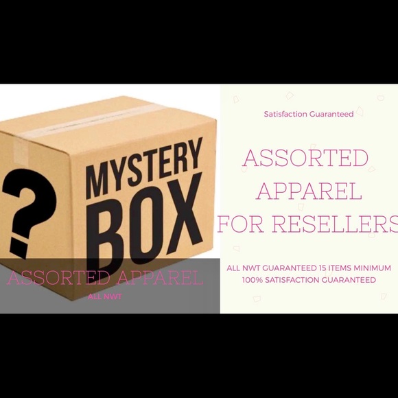 numerous brands Other - ASSORTED APPAREL MYSTERY BOX FOR RESELLERS